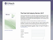 Tablet Screenshot of fuelcellindustryreview.com